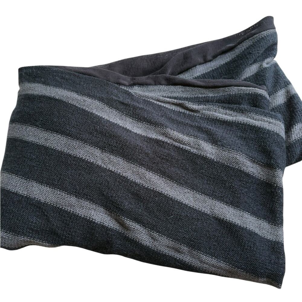 Gray Versatile Lightweight Tube Infinity Scarf